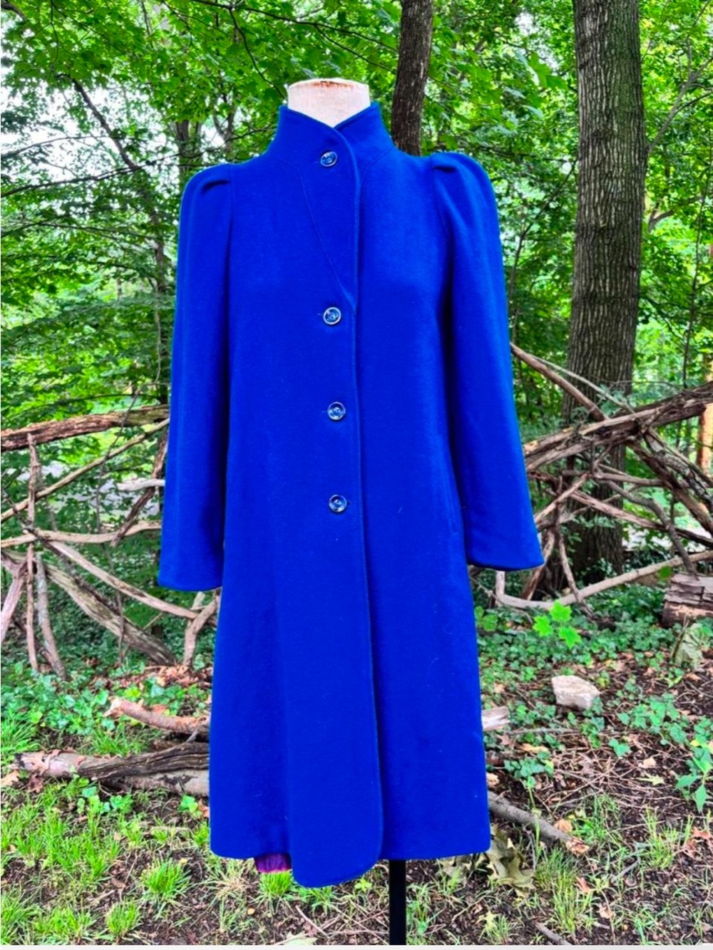 Vintage handmade wool coat